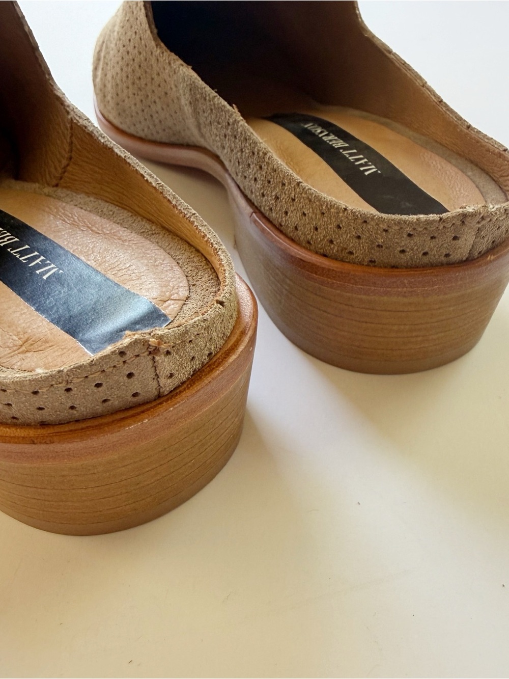 sale | matt bernson | perforated mules - Picture 6 of 10